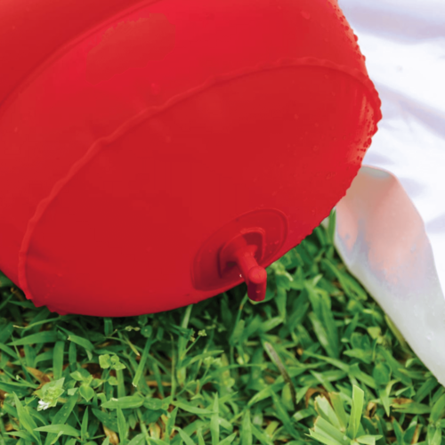 WOW Watersports Pineapple Super Backyard Lawn Slide with High Side