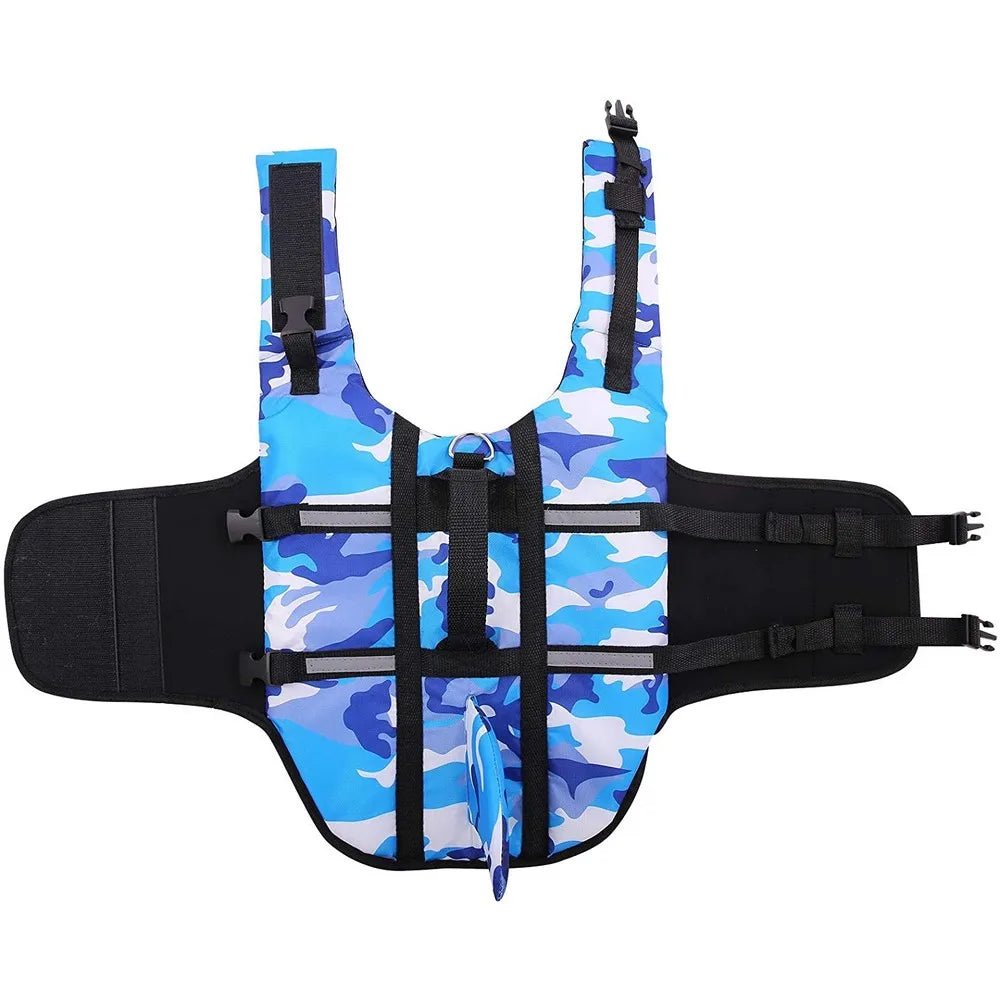 Dog Life Jacket - Shark Fin Design Pet Swimming Vest