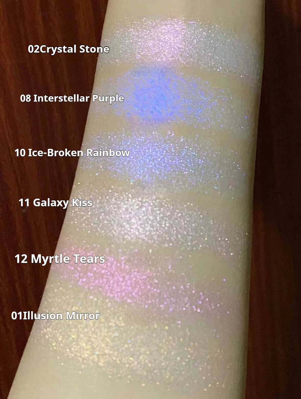 RMT High Gloss Chameleon Highlight Matte Purple Fine Powder Cream Blusher Shiny Face Brightening Integrated Plate ROMATIC Makeup