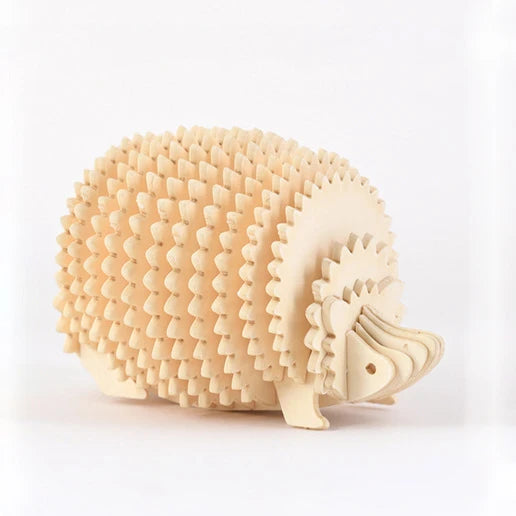 3D Wooden Puzzle - DIY Assembly Model Kit for Kids & Adults