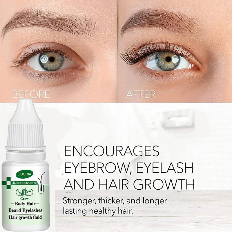 Fast Eyelash Growth Serum 7 Days Natural Eyelash Enhancer Longer Fuller Thicker Lashes Treatment New Products Eye Care Makeup ﻿