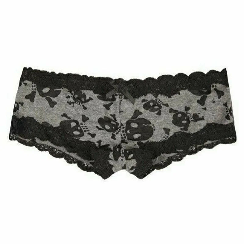 Spicy Girls Y2K Shorts Skull Aesthetics Graphic Print Punk Trousers Streetwear Rock Gothic Hot pants Retro Hip Hop Casual Pants