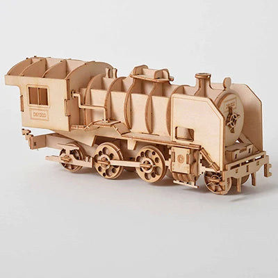 3D Wooden Puzzle - DIY Assembly Model Kit for Kids & Adults