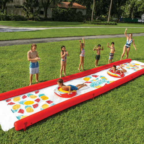 WOW Watersports Pineapple Super Backyard Lawn Slide with High Side